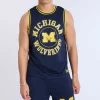 Mens Michigan Wolverines Mesh Shorts