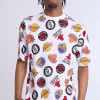 Mens NBA Logo Mesh Top