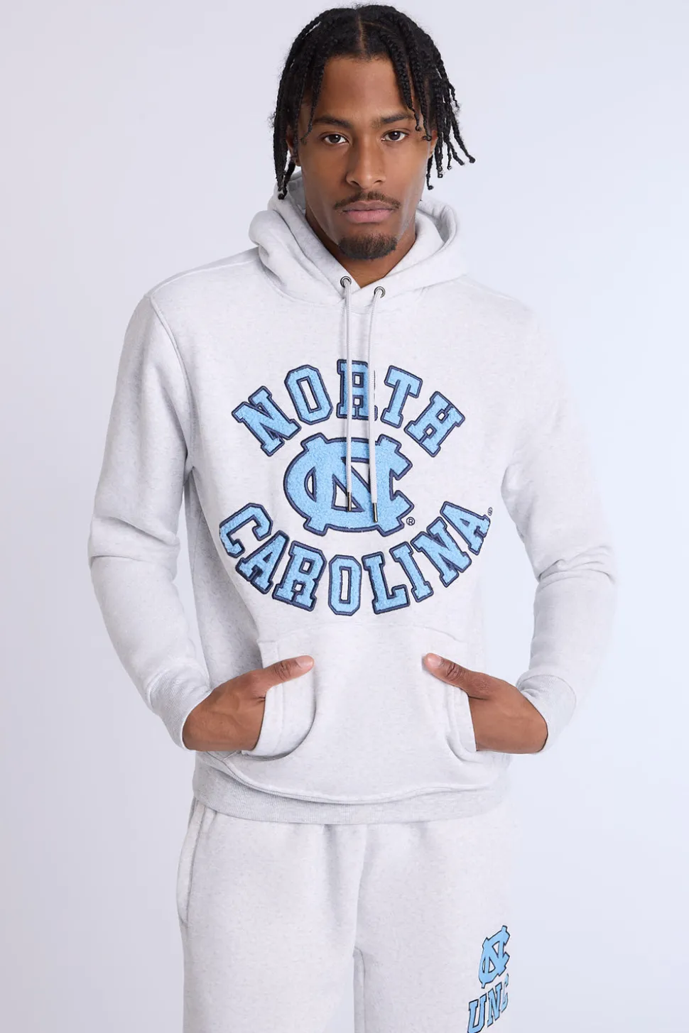 Mens North Carolina Logo Hoodie