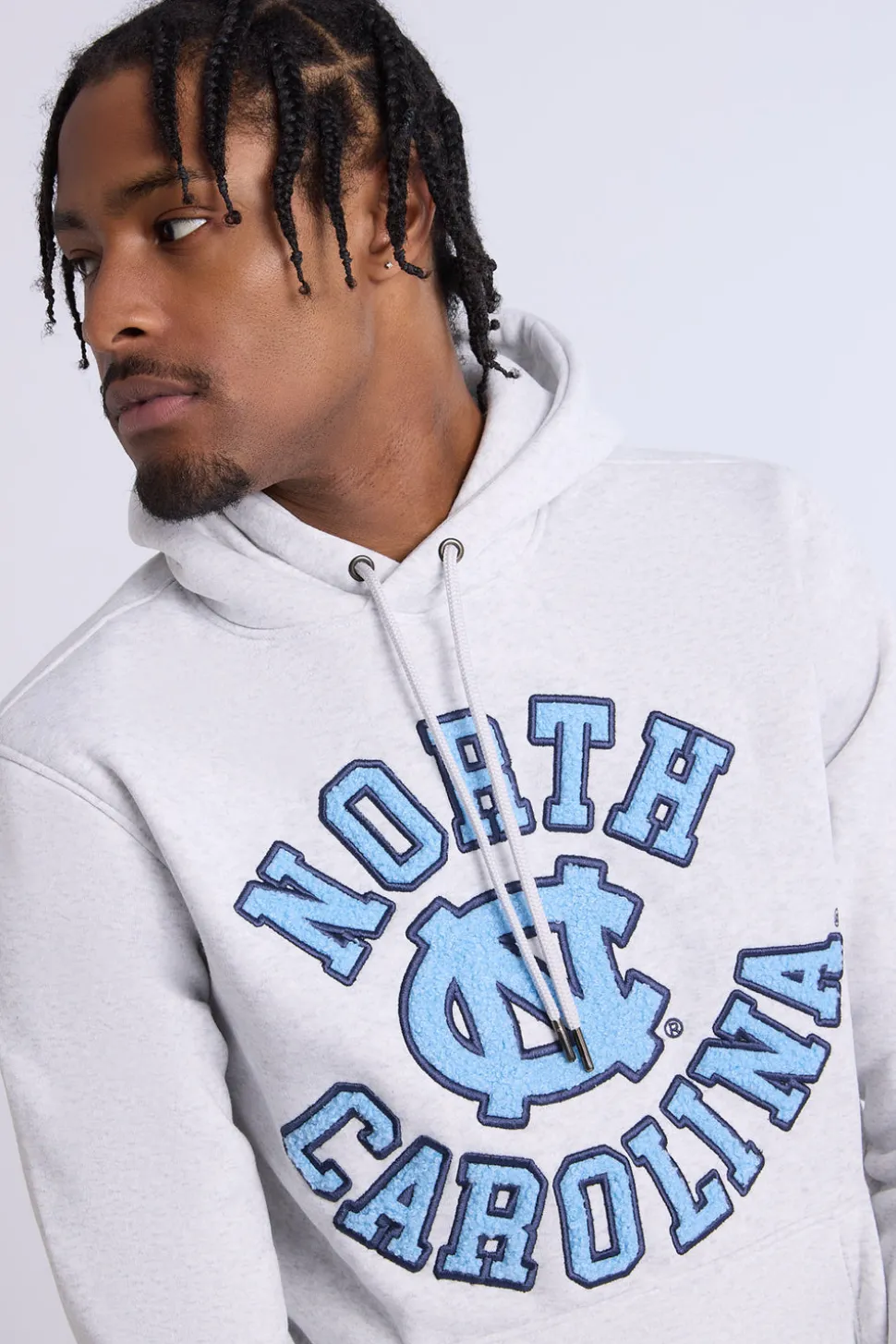 Mens North Carolina Logo Hoodie