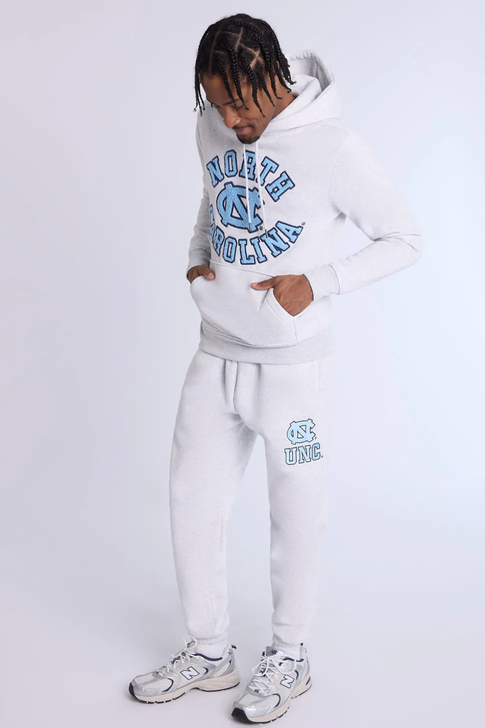 Mens North Carolina Logo Hoodie