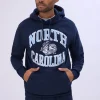 Mens North Carolina Tar Heels Chenille Logo Hoodie
