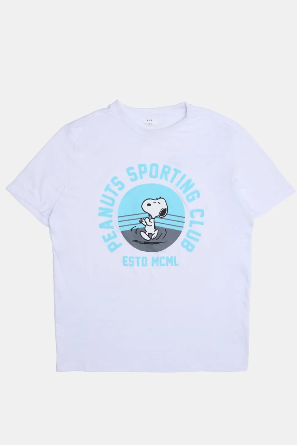 Mens Peanuts Sporting Club T-Shirt