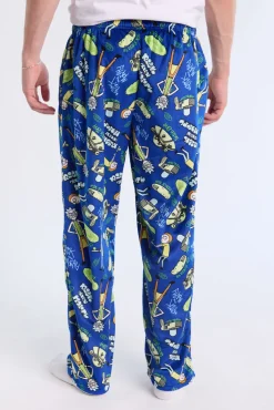 Mens Rick And Morty Pajama Bottoms