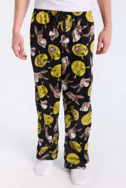 Mens Shrek & Donkey Pajama Bottoms