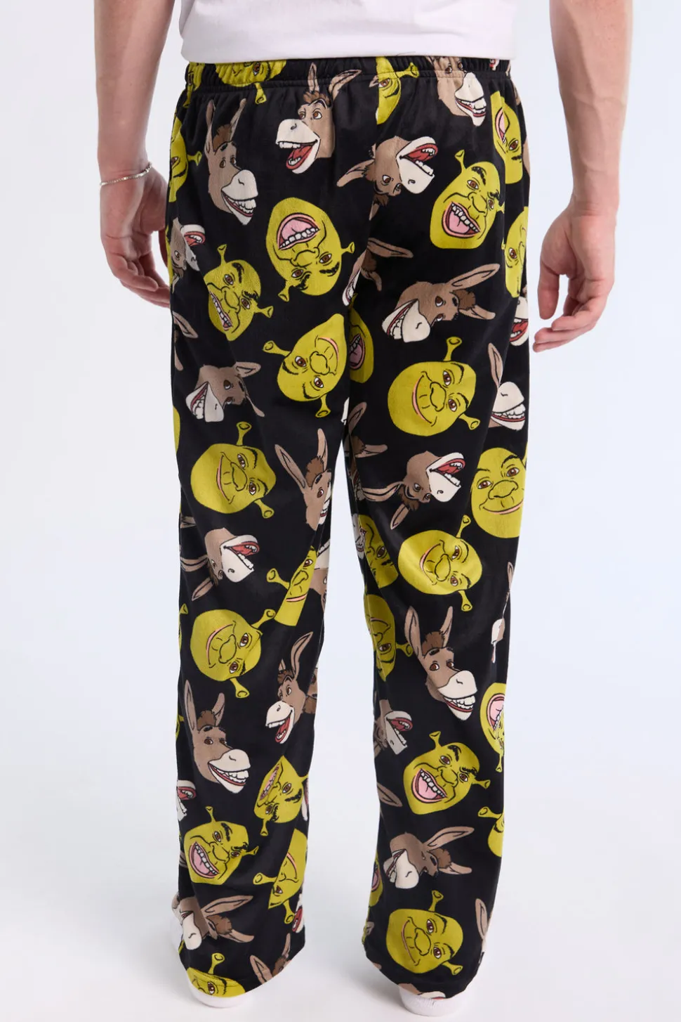 Mens Shrek & Donkey Pajama Bottoms