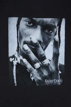 Mens Snoop Dogg Portrait Graphic T-Shirt