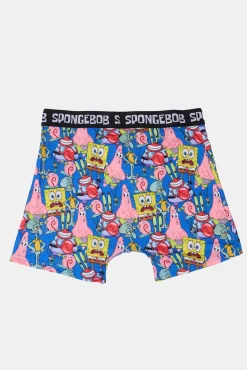 Mens SpongeBob Character Boxer Brief