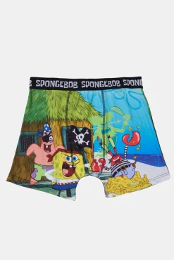 Mens SpongeBob Graphic Boxer Brief