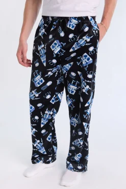 Mens SpongeBob Skeleton Pajama Bottoms