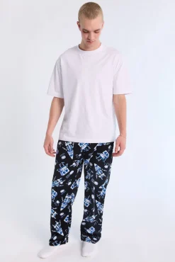 Mens SpongeBob Skeleton Pajama Bottoms