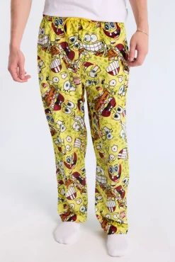Mens SpongeBob SquarePants Pajama Bottoms