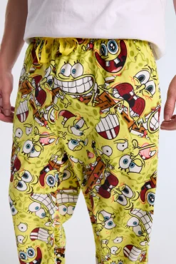 Mens SpongeBob SquarePants Pajama Bottoms
