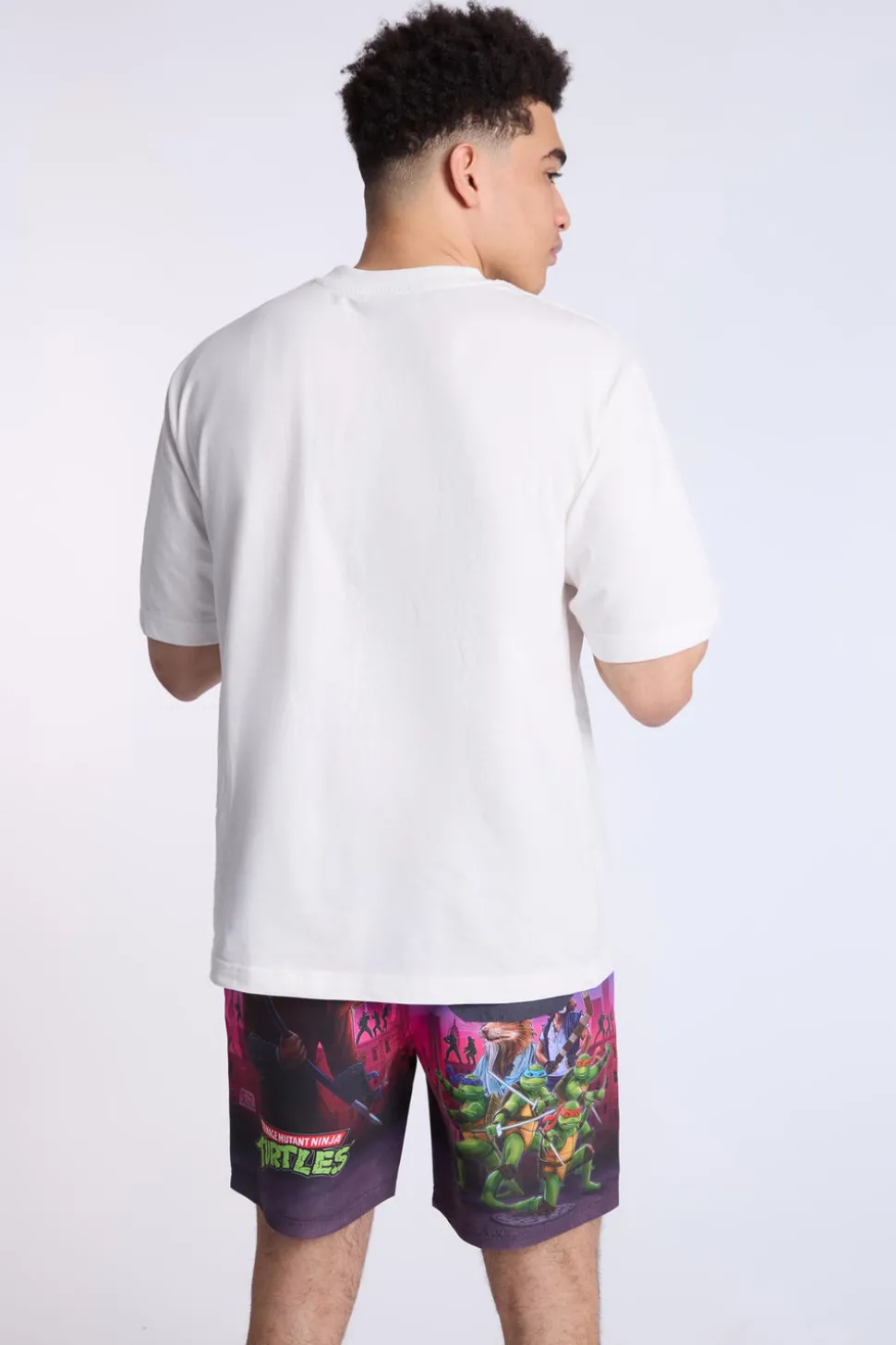 Mens TMNT Beach Short 7"