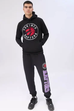Mens Toronto Raptors Chenille Logo Hoodie