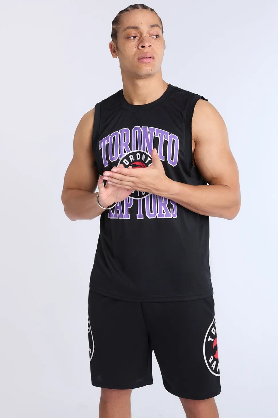 Mens Toronto Raptors Mesh Shorts