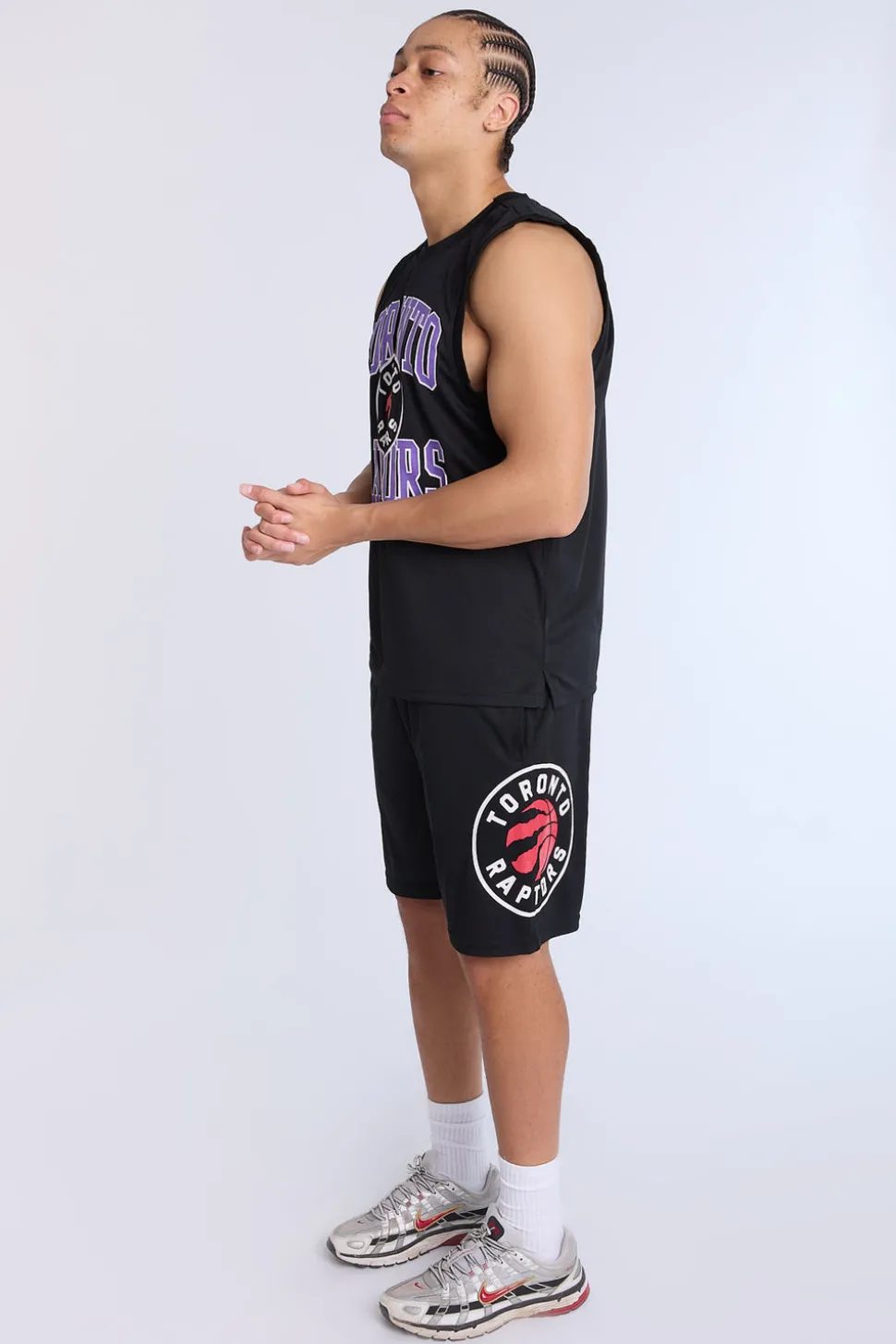 Mens Toronto Raptors Mesh Shorts