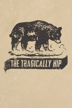 Mens Tragically Hip Acid Wash T-Shirt