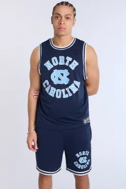 Mens University of North Carolina Navy Mesh Shorts