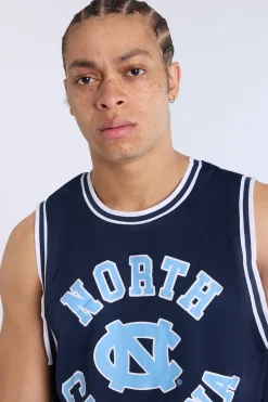 Mens University of North Carolina Navy Mesh Tank Top