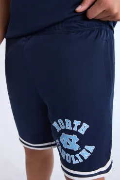 Mens University of North Carolina Navy Mesh Shorts