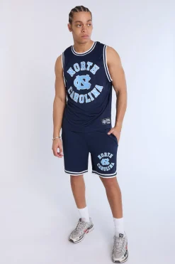Mens University of North Carolina Navy Mesh Tank Top