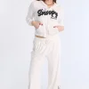 Peanuts Snoopy and Woodstock 2-Piece Velour Set