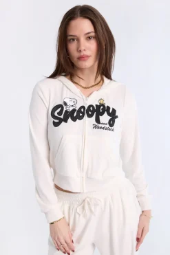 Peanuts Snoopy and Woodstock 2-Piece Velour Set