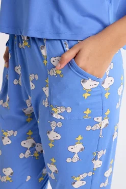 Peanuts Snoopy 2-Piece Pajama Tee & Jogger Set