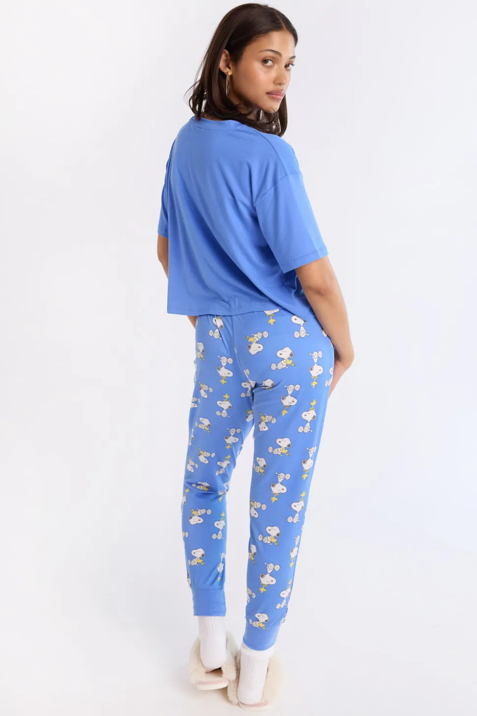 Peanuts Snoopy 2-Piece Pajama Tee & Jogger Set