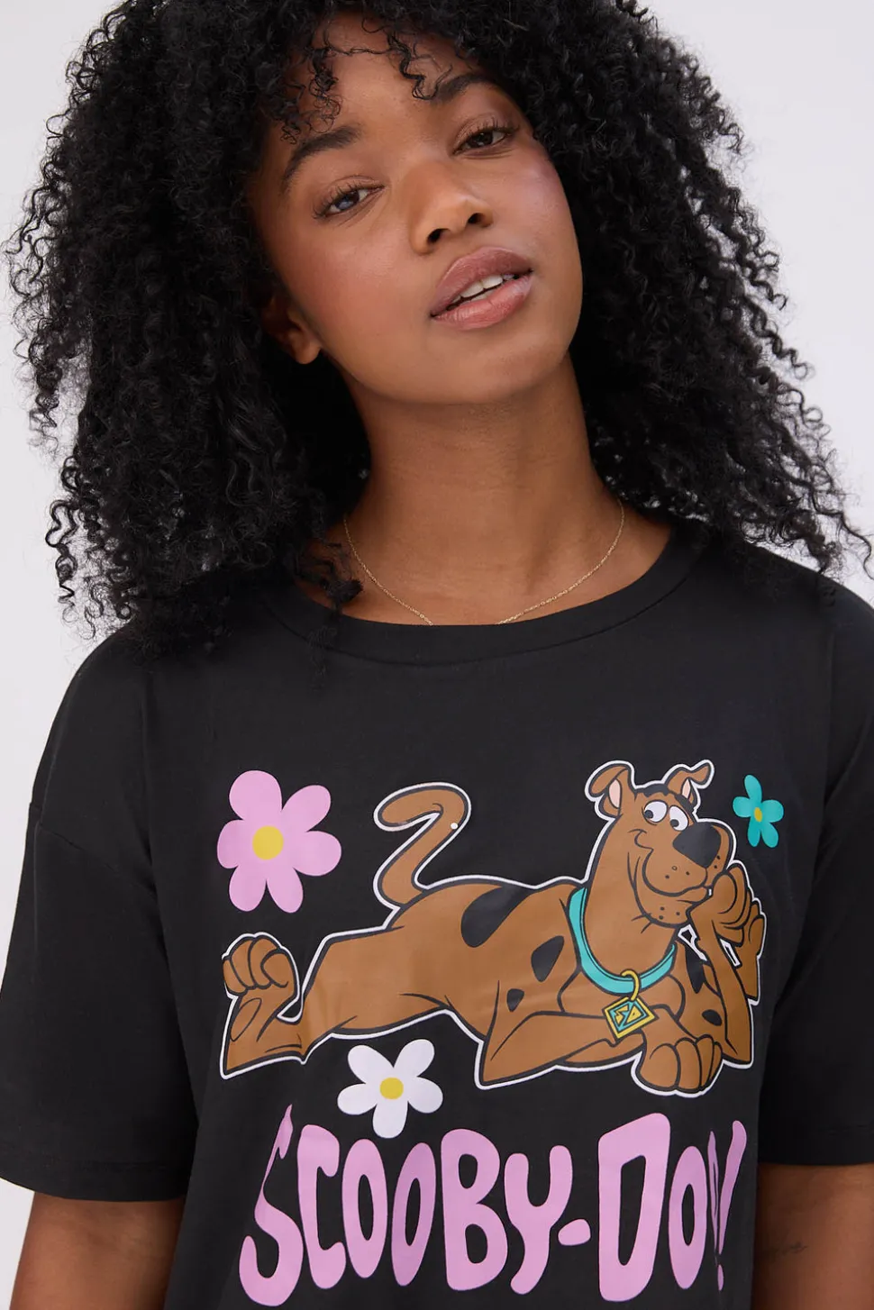 Scooby-Doo 2-Piece Pajama Tee & Velour Jogger Set
