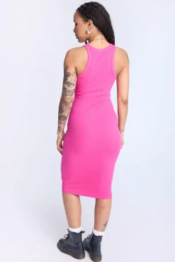 Sleeveless Midi Bodycon Dress