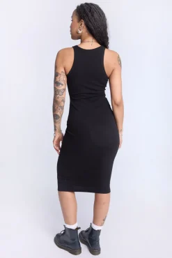 Sleeveless Midi Bodycon Dress