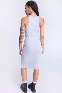 Sleeveless Midi Bodycon Dress