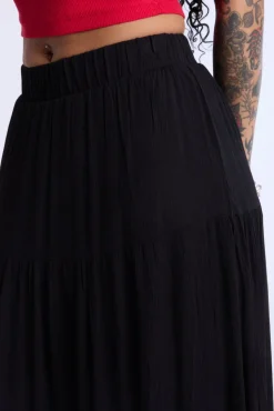 Tiered Maxi Skirt