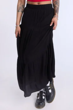 Tiered Maxi Skirt
