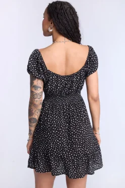 Tiered Rayon Dress