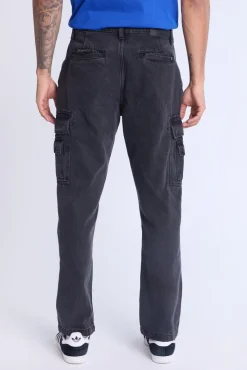 West49 Mens 4 Pocket Cargo Jeans