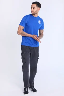 West49 Mens 4 Pocket Cargo Jeans