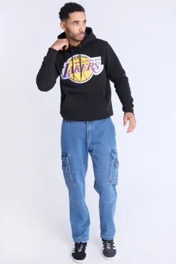 West49 Mens 4 Pocket Cargo Jeans