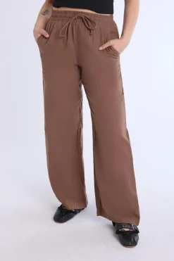 Wide Leg Cotton Pant