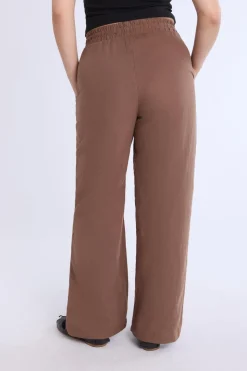 Wide Leg Cotton Pant