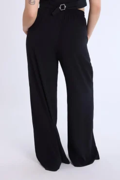 Wide Leg Pant With Drawstring