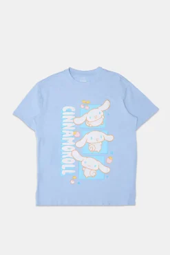 Womens Cinnamoroll Crystallina Boyfriend Tee