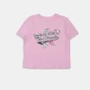 Womens Hello Kitty & Friends Foil Baby Tee