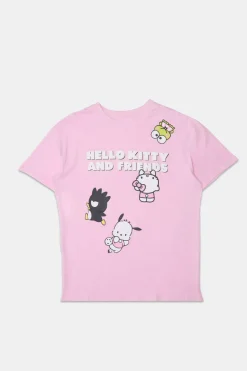 Womens Hello Kitty & Friends Puff Boyfriend Tee