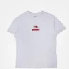 Womens Kansas City Chiefs Patch Logo Boyfriend Tee