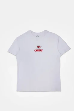 Womens Kansas City Chiefs Patch Logo Boyfriend Tee