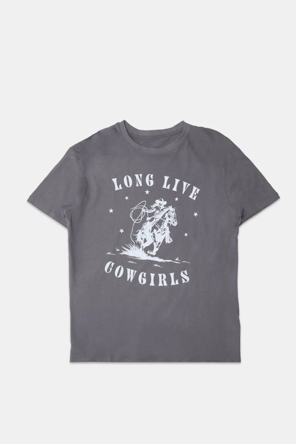 Womens Long Live Cowgirls Boyfriend Tee