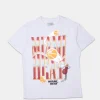 Womens Miami Heat Foil Boyfriend Tee